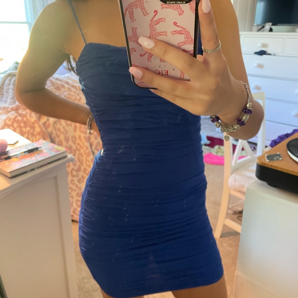 Dark Blue Party Dress